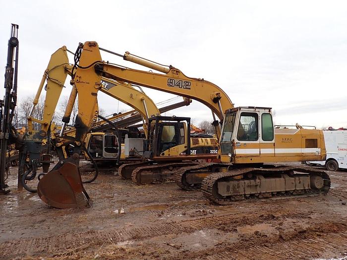 Used Liebherr R942HD Hydraulic Excavator 48" Bucket Diesel EROPS R942