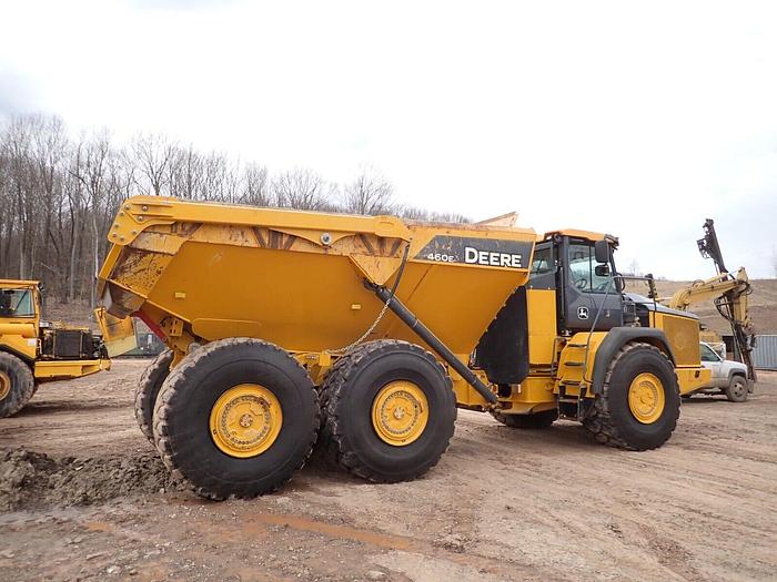 Used 2019 John Deere 460E Articulated Haul Truck CLEAN! 46 Ton Tailgate Bed Liner