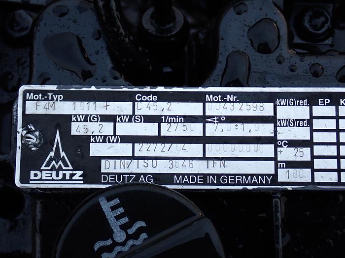 Refurbished DEUTZ F4M1011F REBUILT Diesel Engine