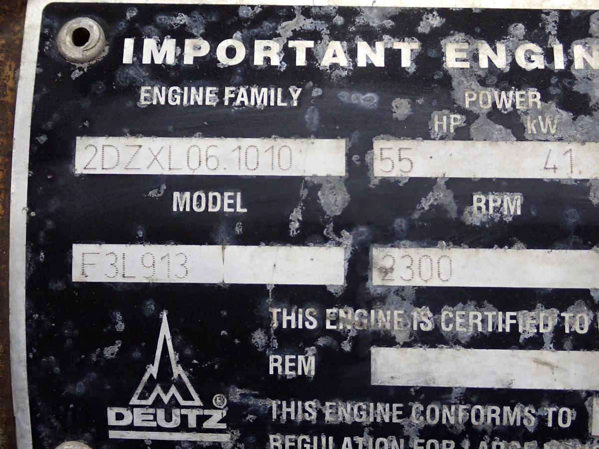 Used 2002 DEUTZ F3L913 Diesel Engine Power Unit