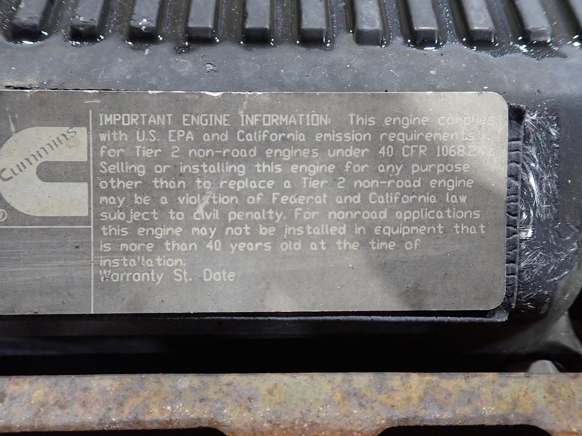 Used 2018 Cummins QSX15 600 HP Diesel Engine CPL 2825