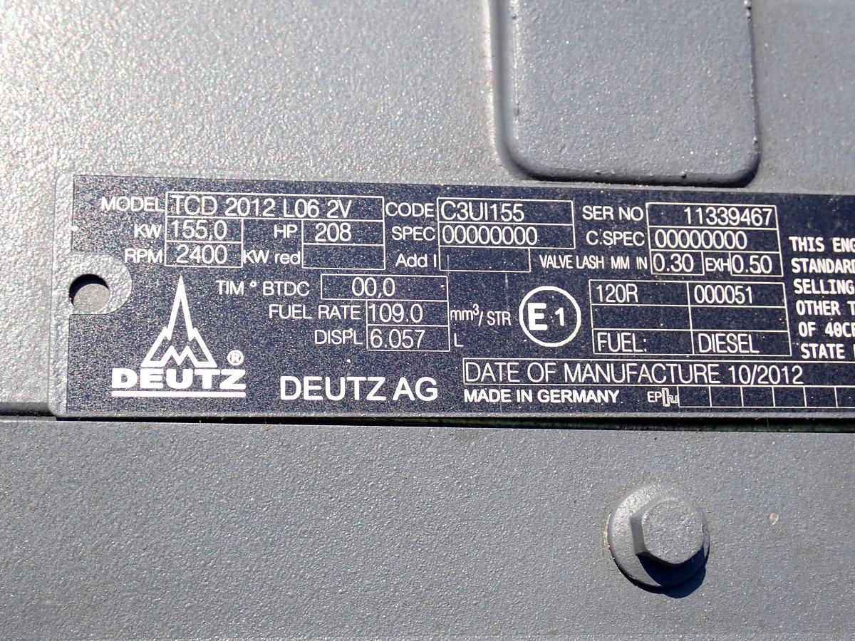 2012 Deutz TCD2012 L06 2V UNUSED Diesel Engine