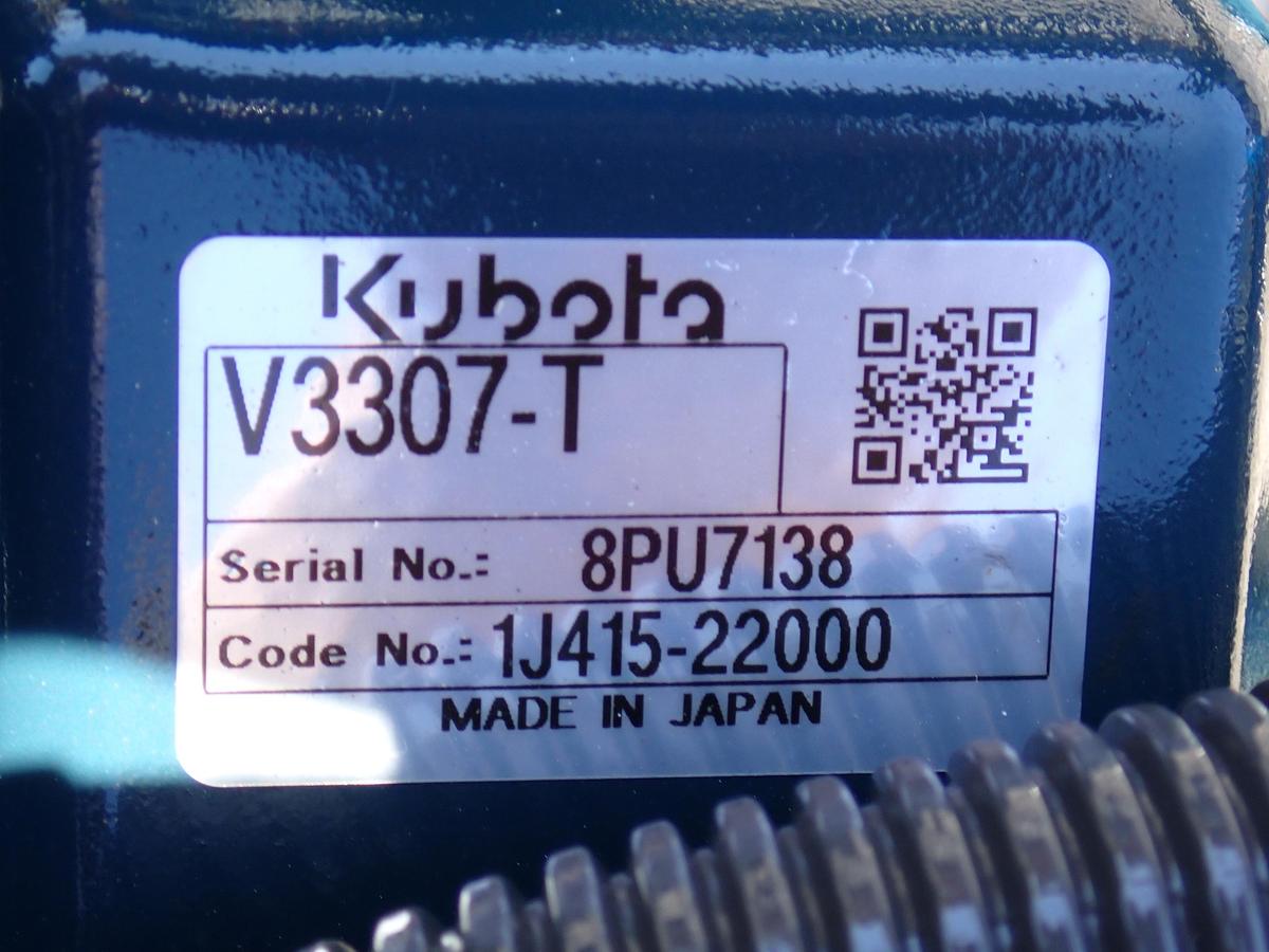 Kubota V3307-T Turbo Diesel Engine UNUSED!