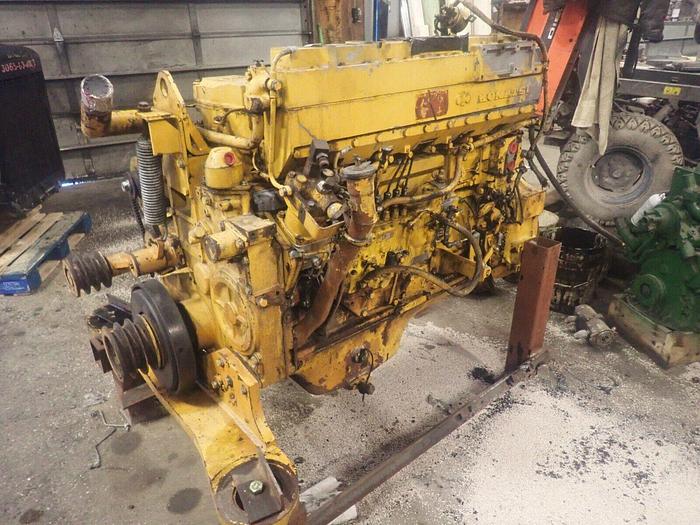 Used Komatsu SA6D140-1 Turbo Diesel Engine GOOD RUNNER! PC650-3 Excavator