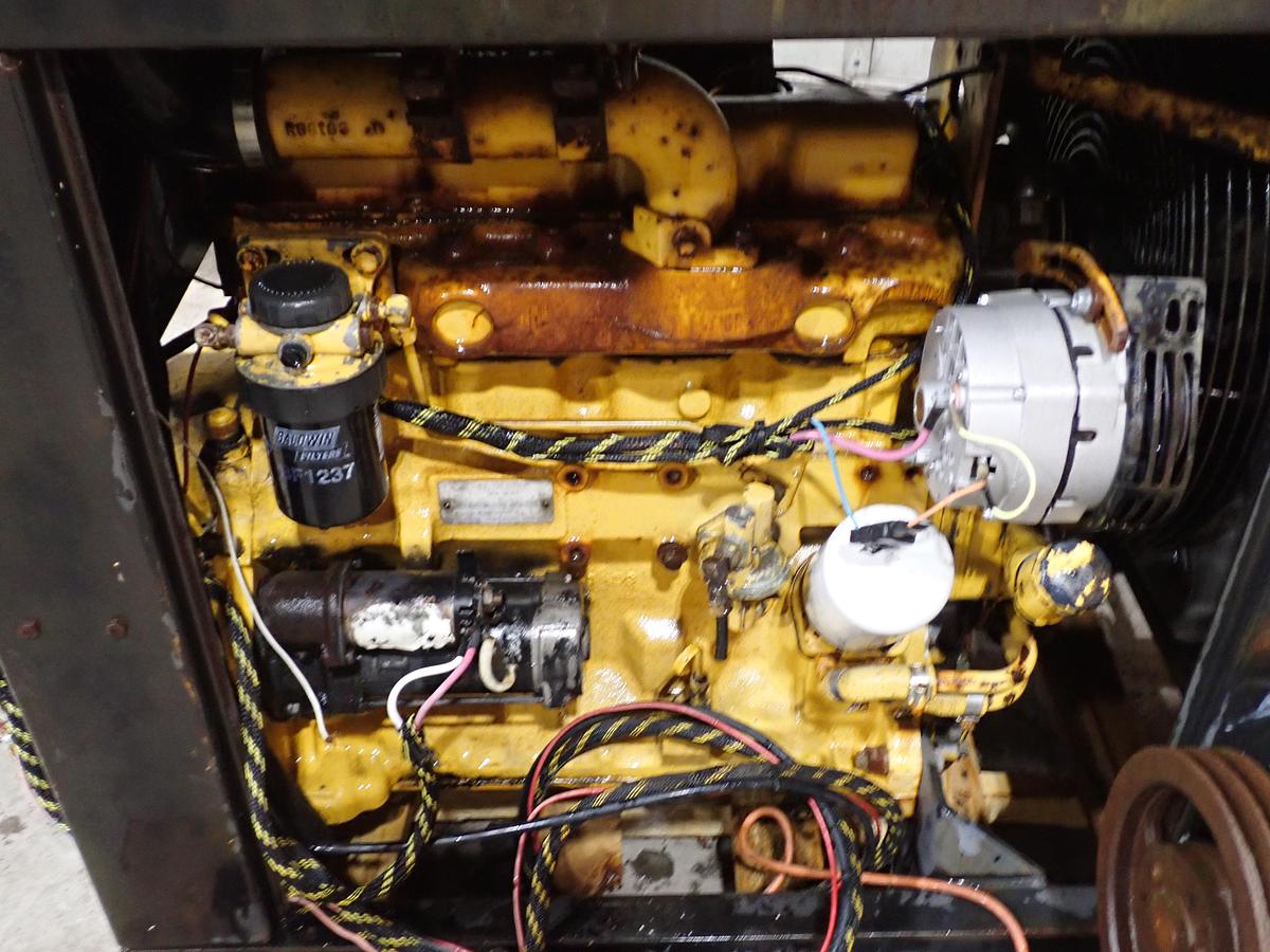 Used John Deere 4039DF001 Diesel Engine POWER UNIT PTO CLUTCH