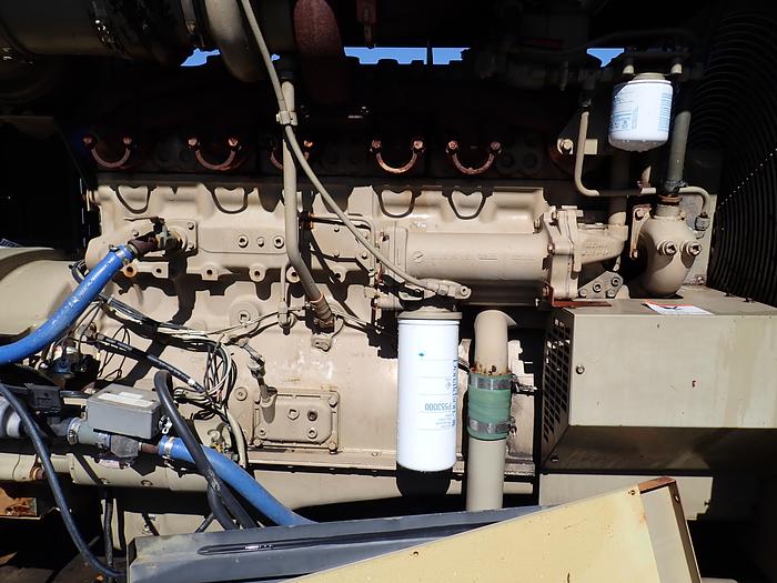 Used 1990 Cummins NT855-G6 250 KW Generator 1198 HOURS!