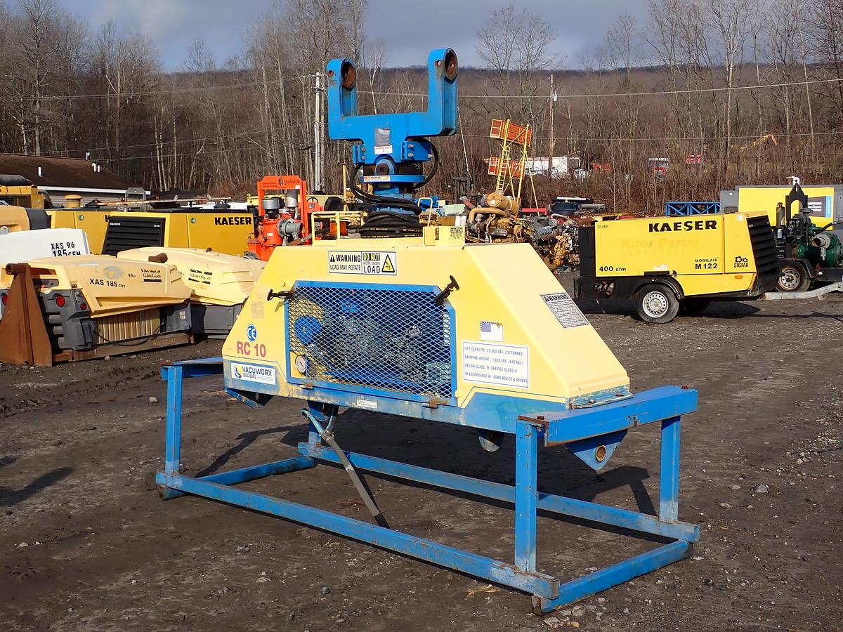 Used Vacuworx RC10 Vacuum Pipe Lifter