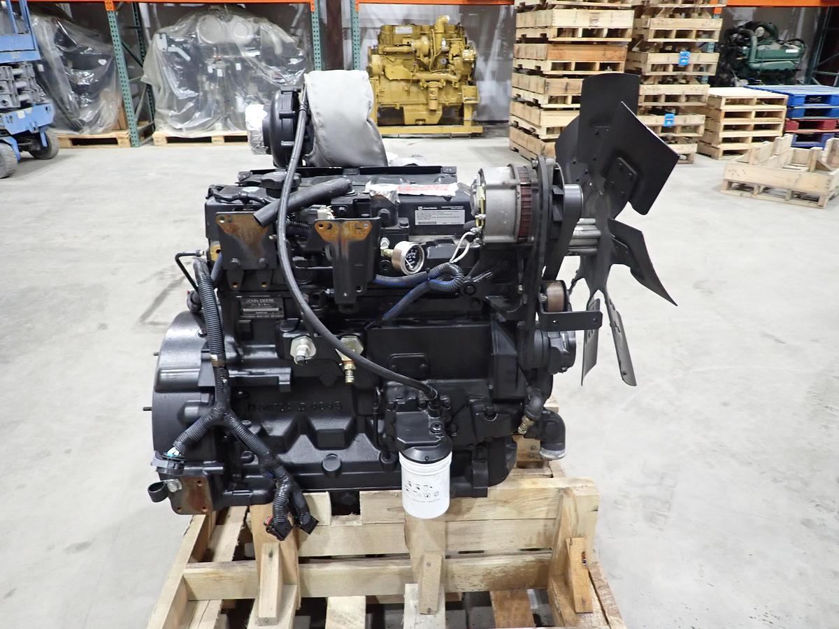 Used 2013 John Deere 4045HF285 Diesel Engine LOW HOURS