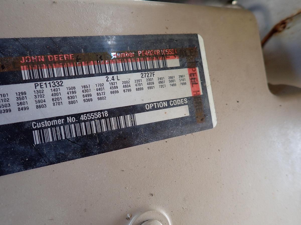 Used 2013 Doosan P185WJD-T4I 185 CFM Air Compressor 224 HOURS!