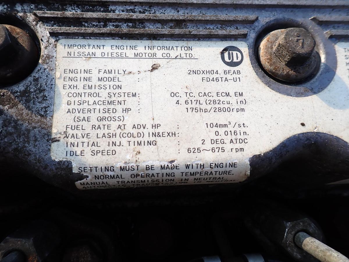 Used 2002 Nissan UD FD46TA-U1