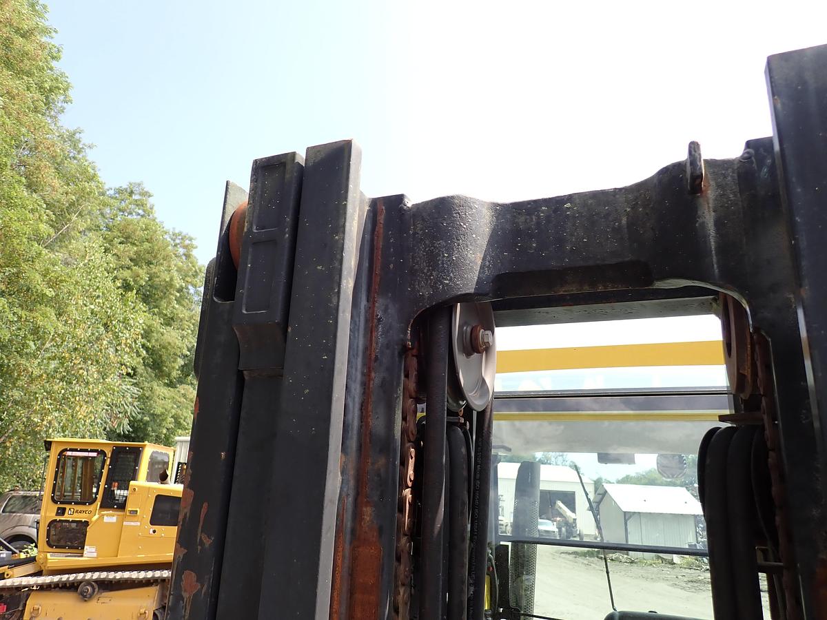 Used 2015 Hyster H80FT Diesel Forklift LOW HOURS! POSITIONERS!