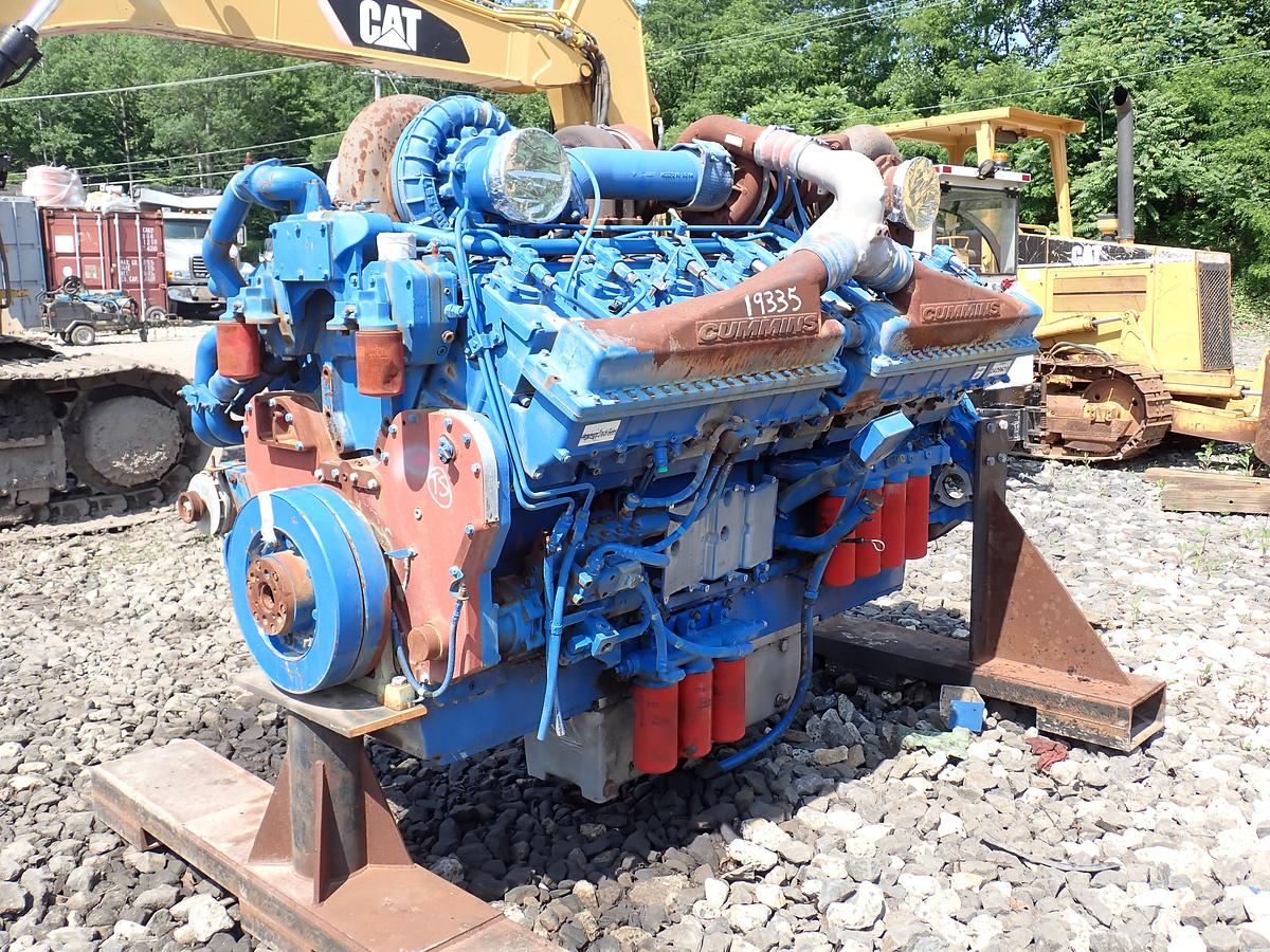 Used 2015 Cummins QSK50 Diesel Engine 2250 HP CPL 3300