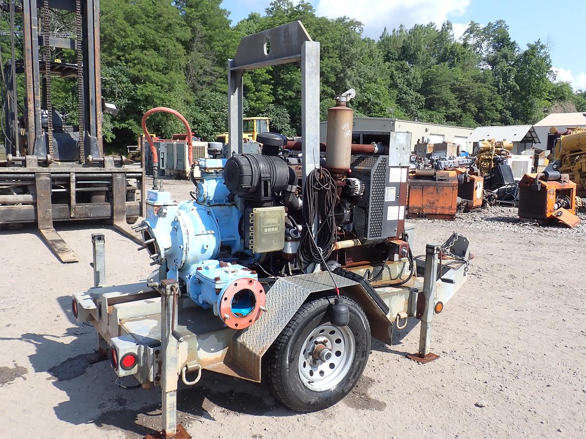Used 2008 Power Prime DV150I 6" Water Pump PERKINS DIESEL
