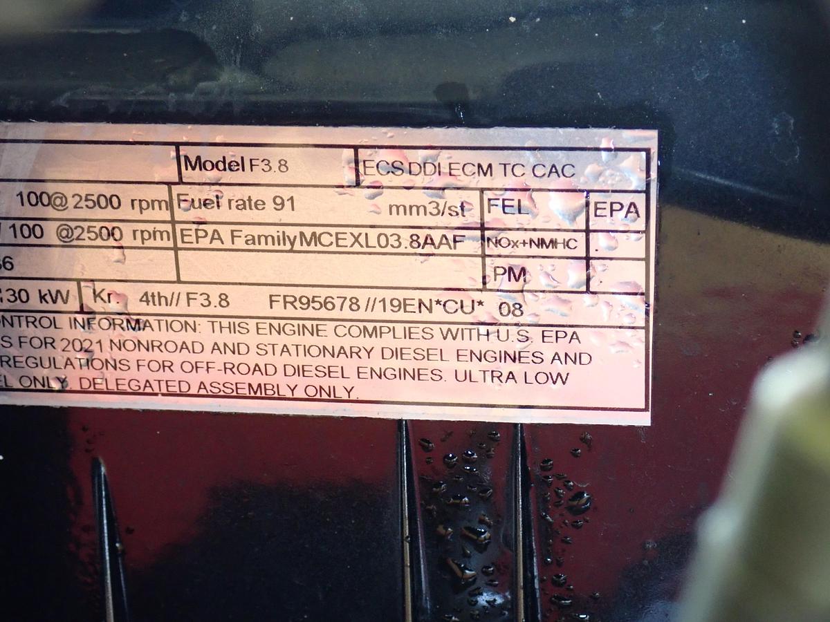 Used 2023 Doosan P425/HP375 Air Compressor 512 HOURS