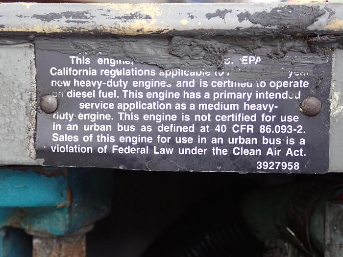 Used 1994 Cummins 6CT 8.3