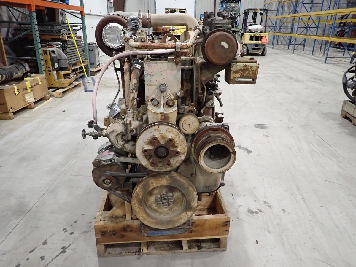Used Cummins NTA855 C450 LOW HOUR Diesel Engine Hitachi EX700 Excavator
