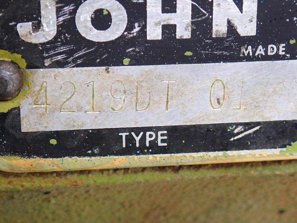 Used John Deere 4219DT-01 Diesel Engine