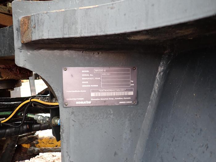 Used 2007 Komatsu WA500-6