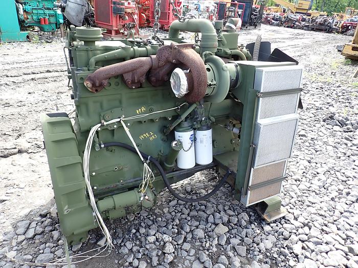 Used 1986 Cummins NT855-G3 Big Cam Diesel Engine CPL 0699 GOV'T SURPLUS