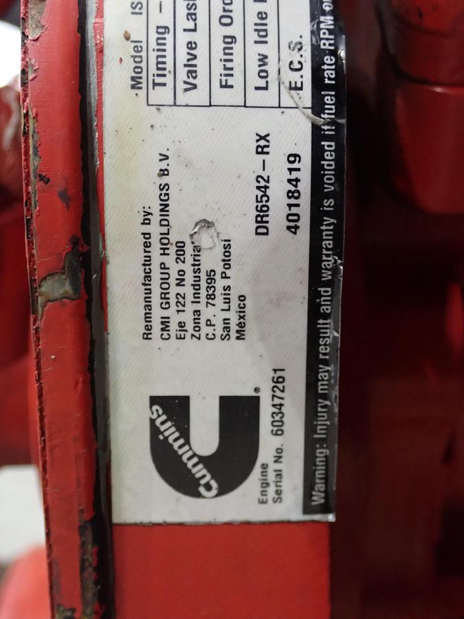 Used 2007 Cummins ISL9 8.9 Liter 280 HP Diesel Engine