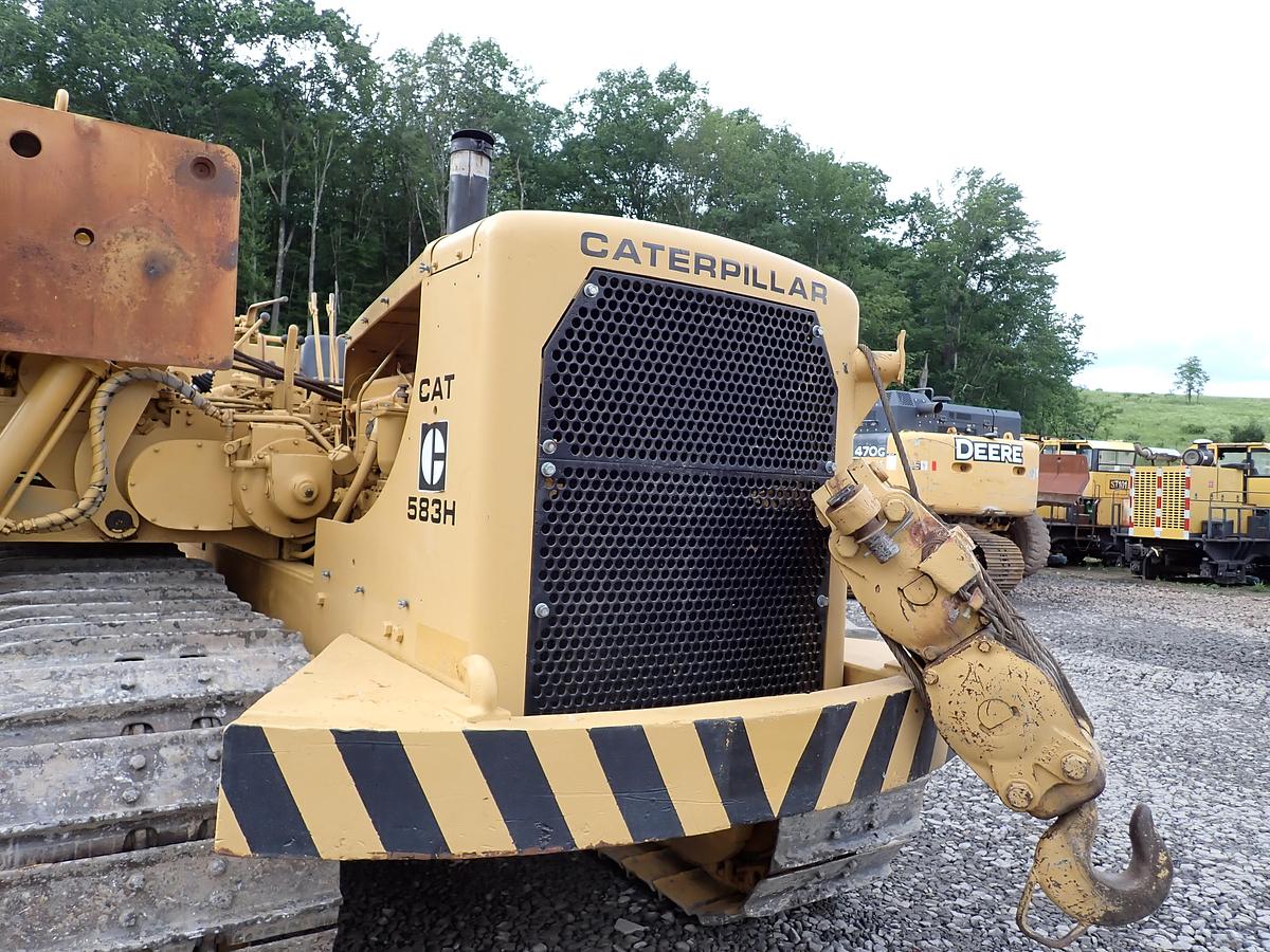 Used 1971 CAT 583H Crawler Pipelayer REAR WINCH