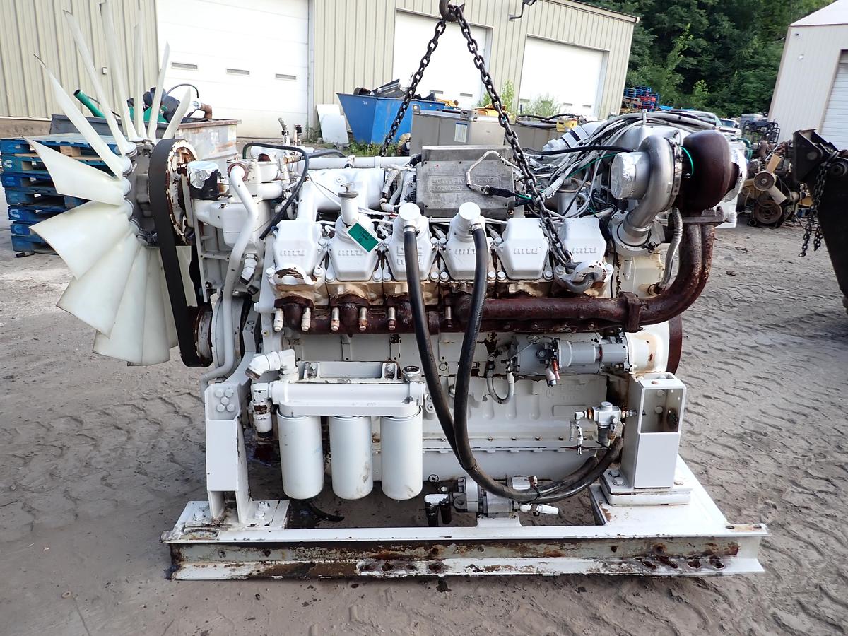 Used 2010 MTU 12V2000 Diesel Engine