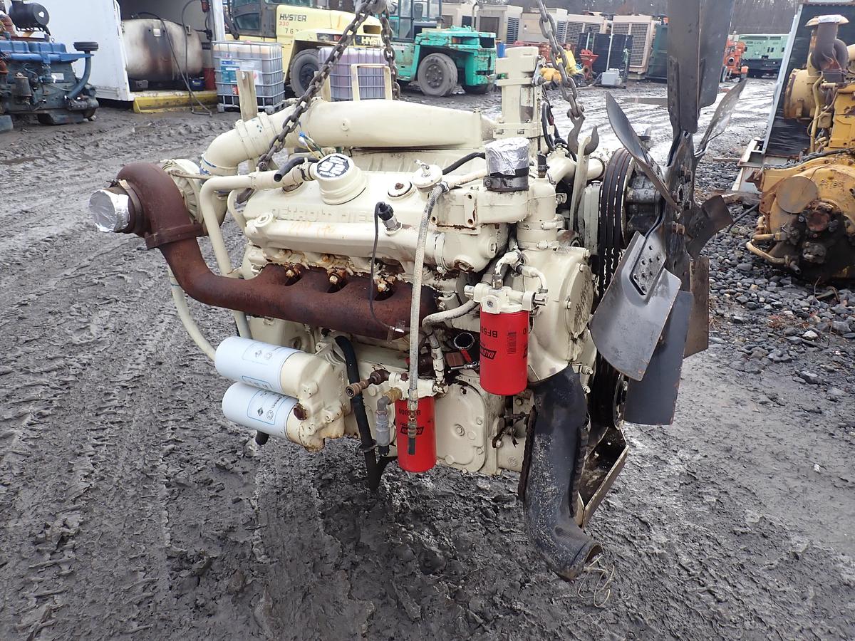Used Detroit Diesel 8V92TTA Engine TWIN TURBO 1469 HOURS