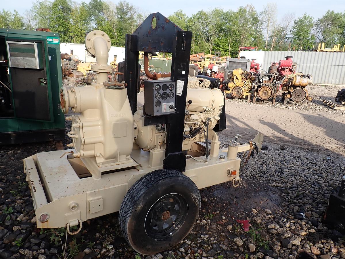 Used 2012 Cornell 6STX 6" Water Pump TRAILER TOWABLE