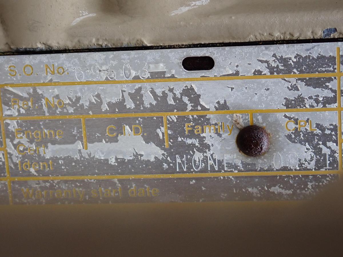 Used 1989 Cummins NTA855 G2 Diesel Engine POWER UNIT 465 HP