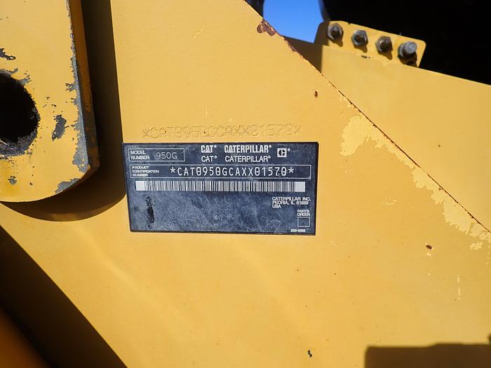 Used 2005 Caterpillar 950G Series II Wheel Loader