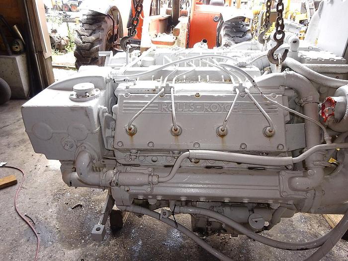 Used ROLLS ROYCE PERKINS CV8-3008 V8 Marine Diesel Engines 2 AVAIL REBUILT 457 HP !!!