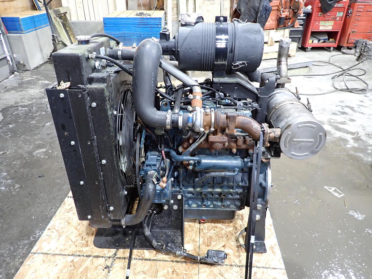 Used 2019 Kubota V2403-CR-TI-BG-EF02 Diesel Engine POWER UNIT