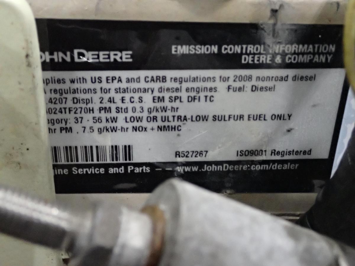 Used 2008 John Deere 4024TF270 Diesel Engine