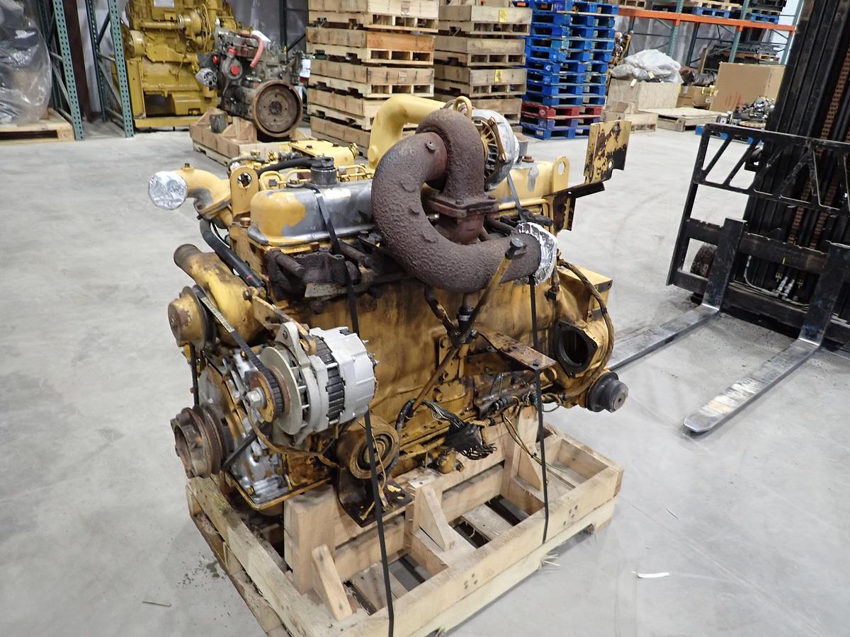 Used Komatsu S6D105-1 Diesel Engine SUPER CLEAN!