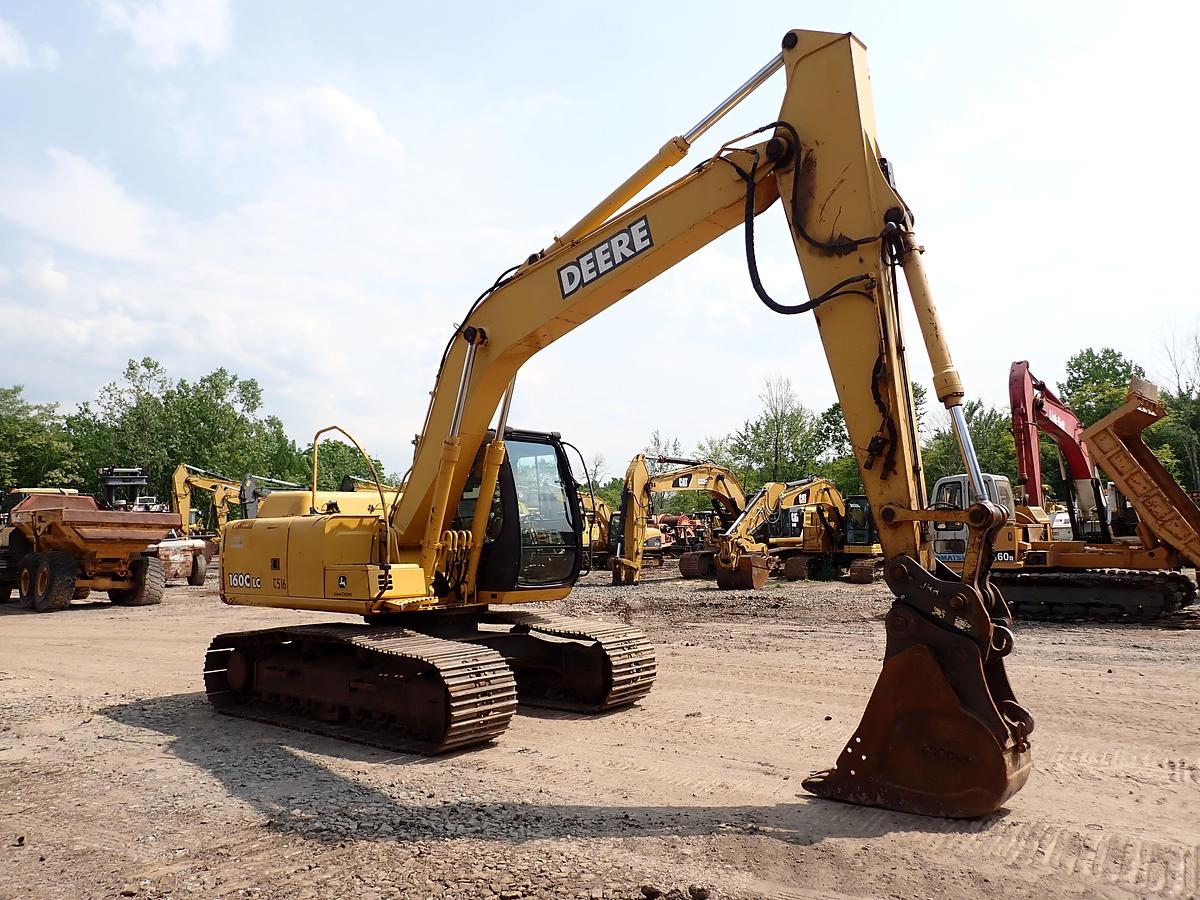 Used 2004 John Deere 160C LC Hydraulic Excavator Q/C Aux. Hydraulics