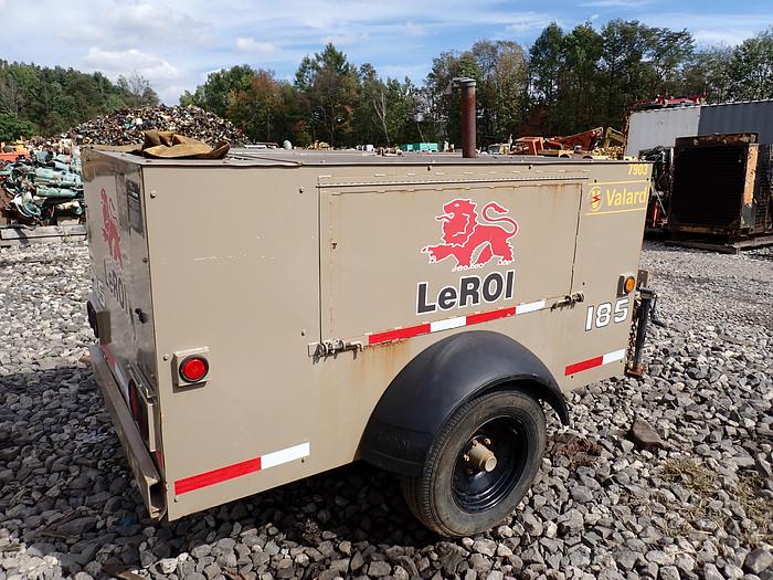Used 2000 LeRoi Q185D 185 CFM Air Compressor CAT 3034 Diesel