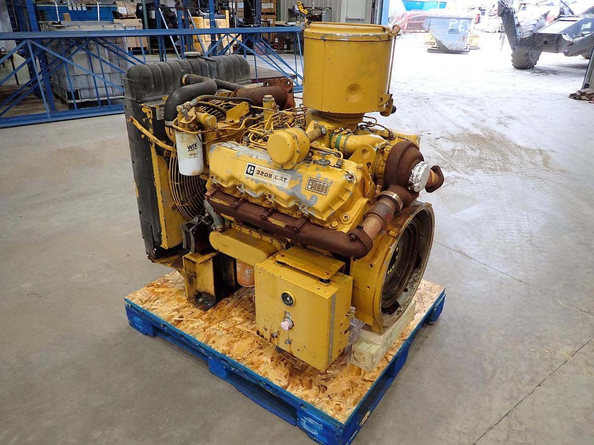 Used 1985 CAT 3208T Turbo Diesel Engine POWER UNIT