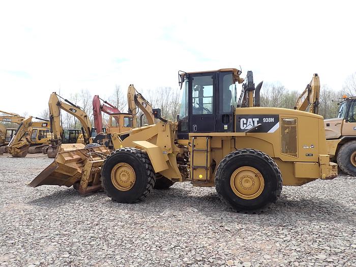 Used 2008 CAT 938H Wheel Loader Q/C -- FORKS