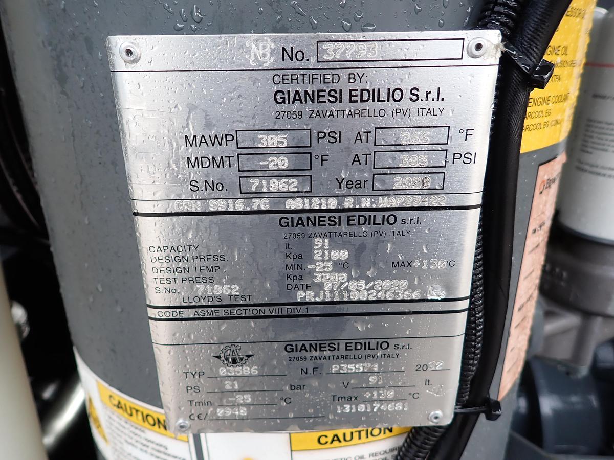 Used 2021 Atlas Copco XAS950 PD8 Air Compressor