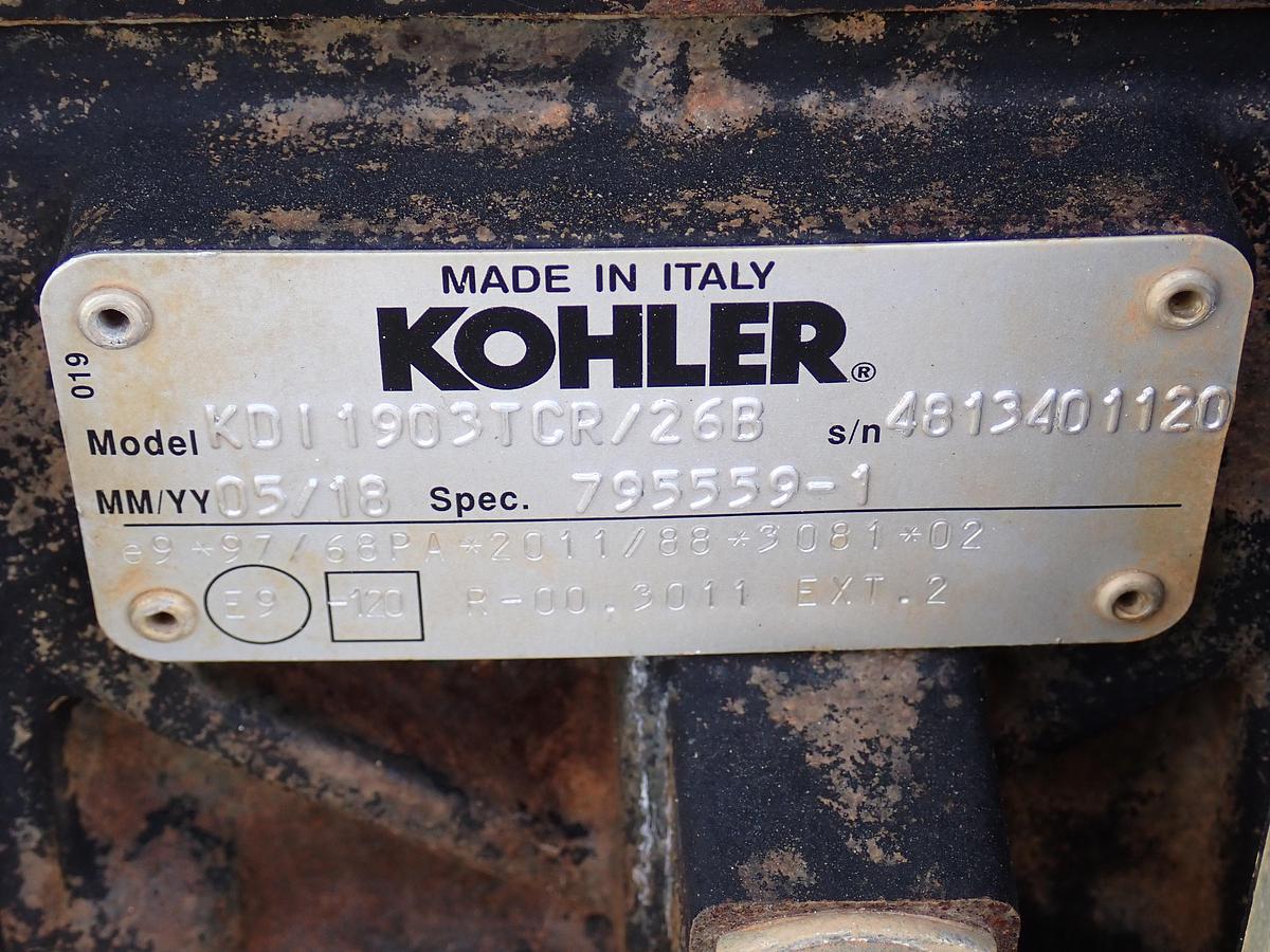 Used 2018 Kohler KDI1903TCR