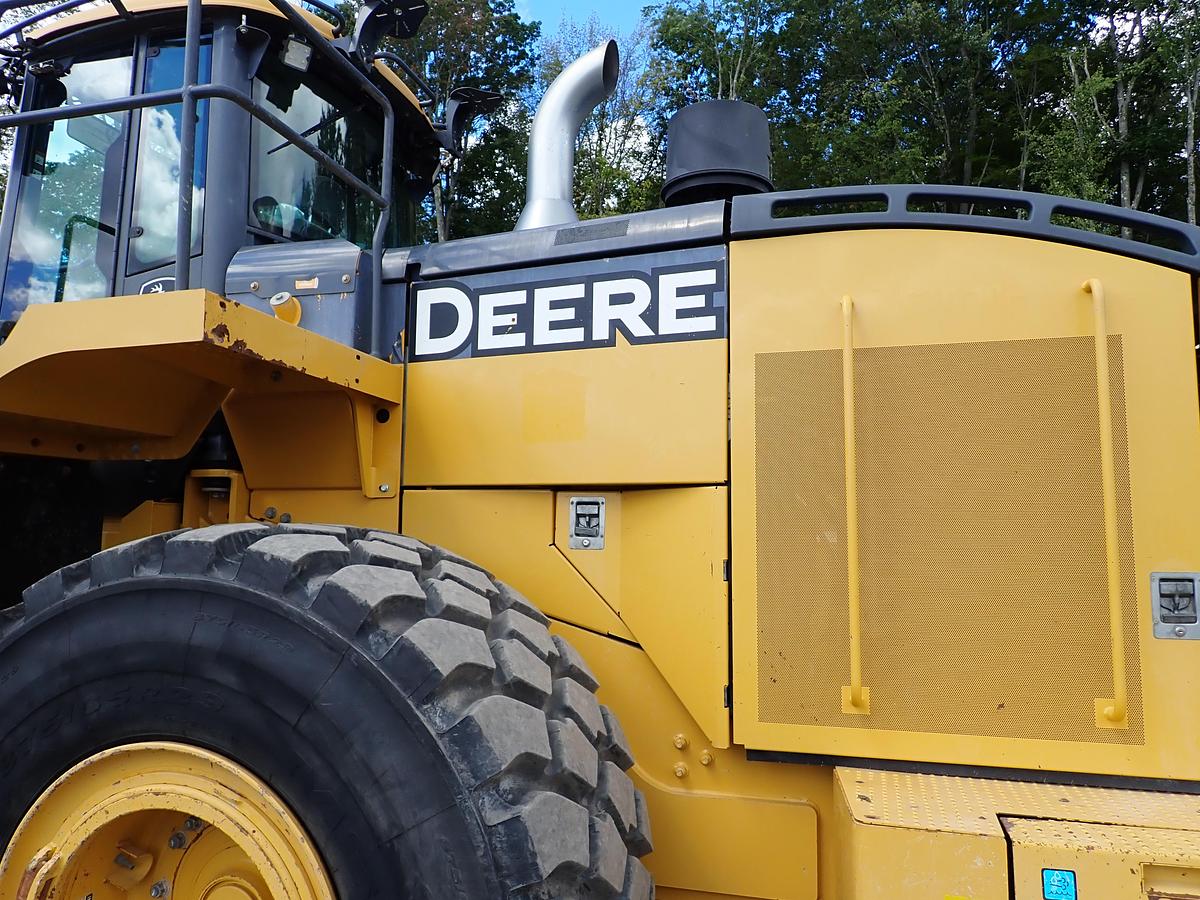 Used 2017 John Deere 844K III Wheel Loader AGGREGATE HANDLER