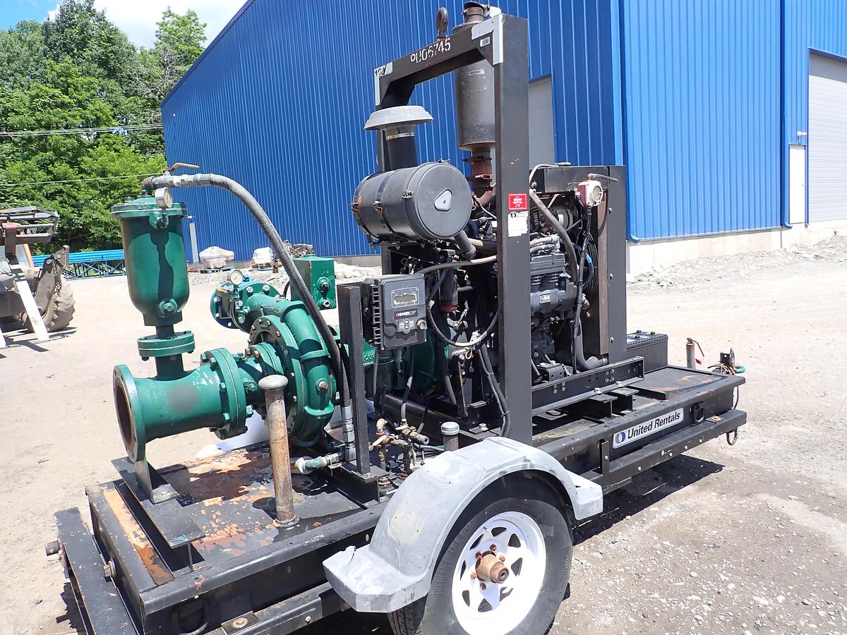 Used 2012 Cornell 4HC-EM18DB 8x4 High Pressure Water Pump