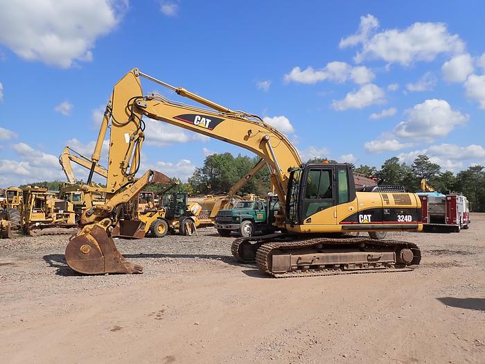 Used 2006 CAT 324DL Hydraulic Excavator PROGRESSIVE THUMB -- LOW HOURS