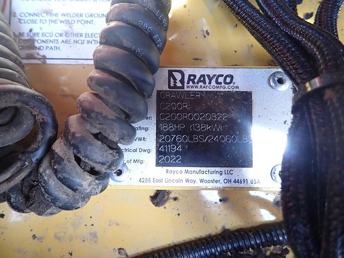 Used 2022 Rayco C200R
