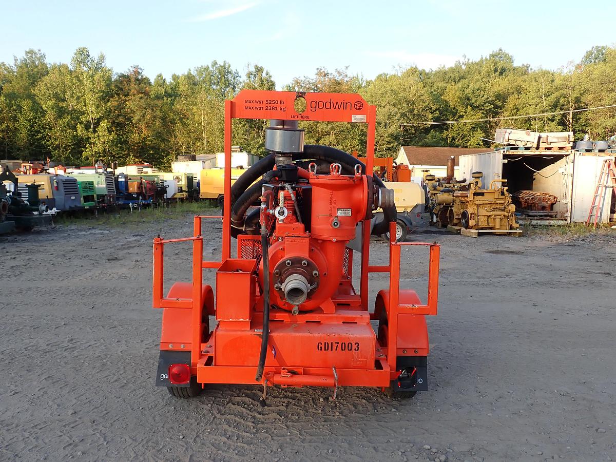 Used 2017 Godwin CD150M 6" Water Pump