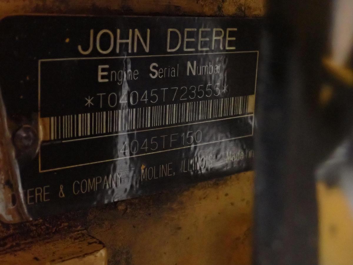 Used John Deere 4045TF150 Turbo Diesel Engine 115 HP