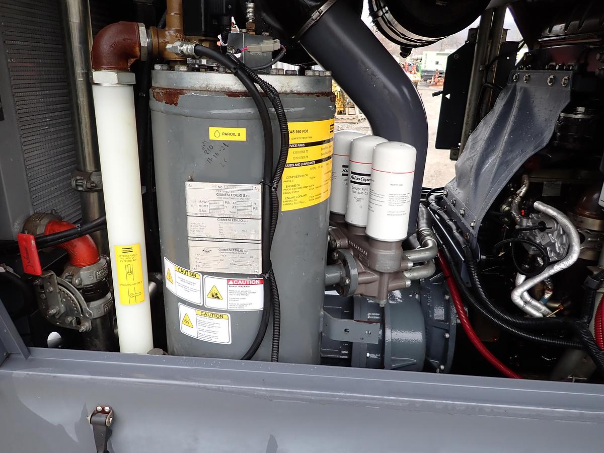 Used 2020 Atlas Copco XAS950 PD8 950 CFM Air Compressor