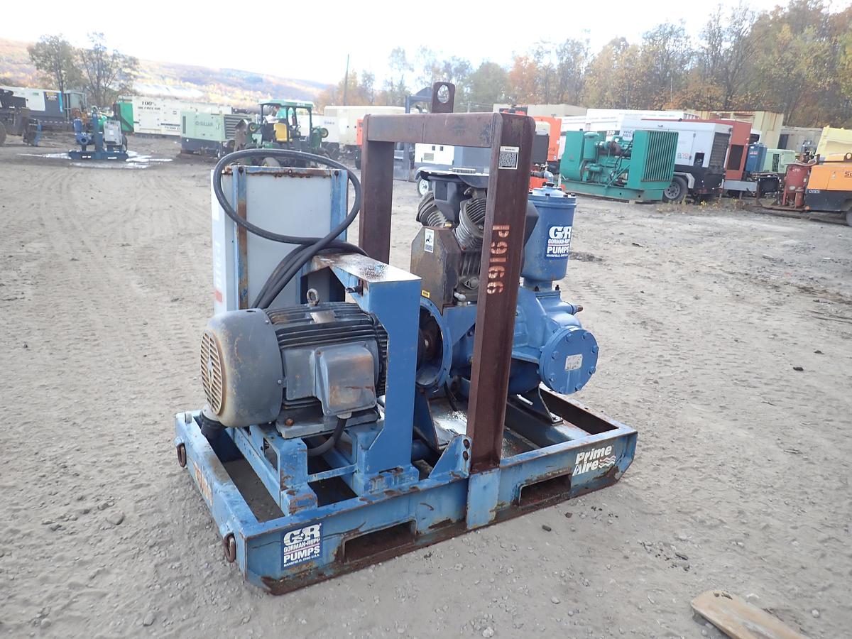 Used Gorman Rupp PA6C60-B 6" ELECTRIC Water Pump