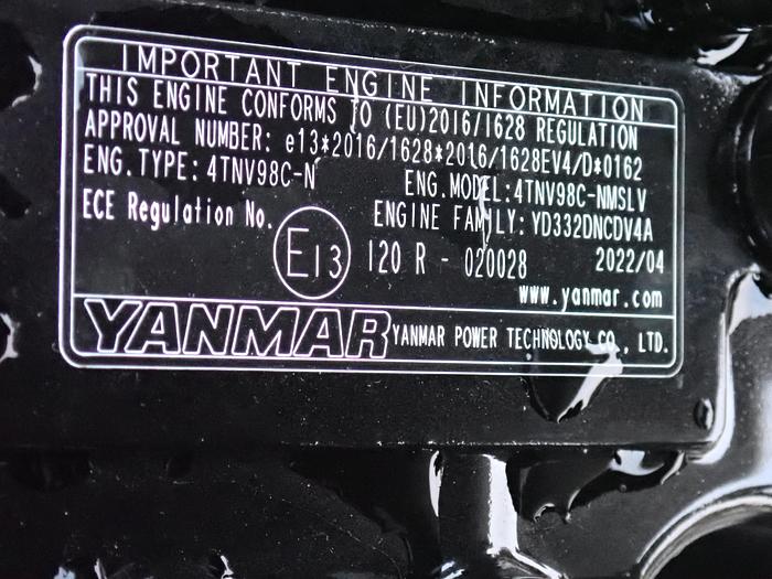 2022 Yanmar 4TNV98C-NMSLV