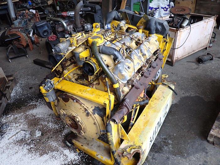 Used Perkins V8-540 Diesel Engine GOOD RUNNER! VIDEO! V8.540 Massey Tractor